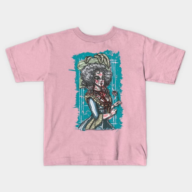 marie Kids T-Shirt by Poison Pixie